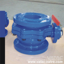 2 Pieces Wcb Flanged Type Trunnion Mounted Piggable Ball Valve